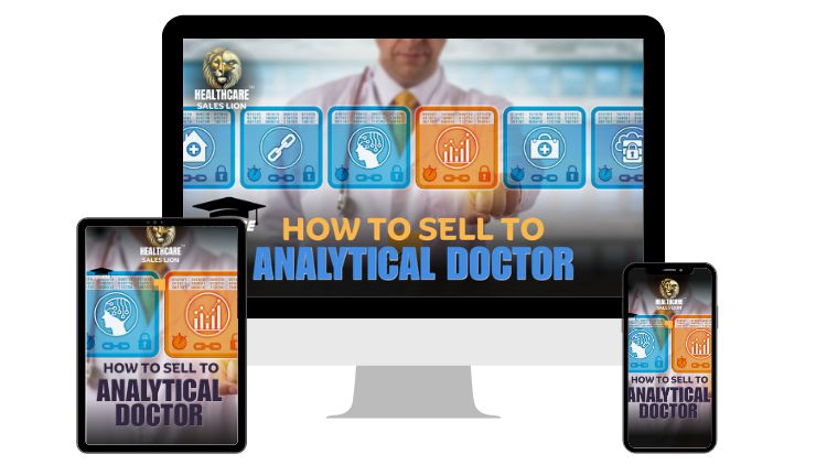 how to sell to analytical doctor